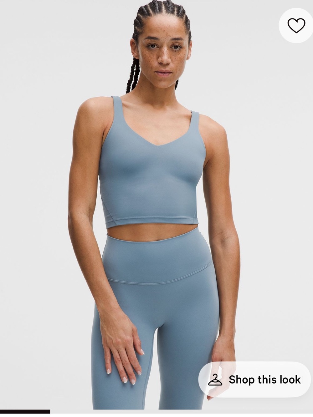 lululemon athletica Align Tank Top in Dusty Blue-Grey